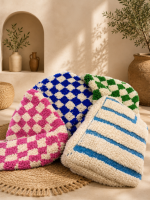 Pouffs & pillows